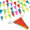 100 Feet Pennant Banner 75 Multicolor Bunting Flags Birthday Party Grand Opening